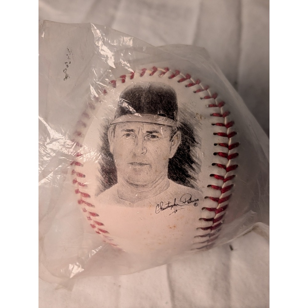 Nolan Ryan Limited Edition Fotoball Mennen MLB Players Alumni Baseball Vintage